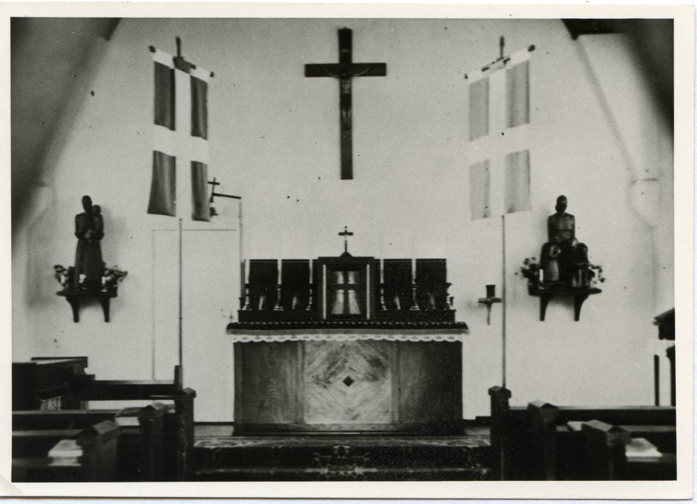 Liebemühl, Kath. Kirche, Blick zum Altar