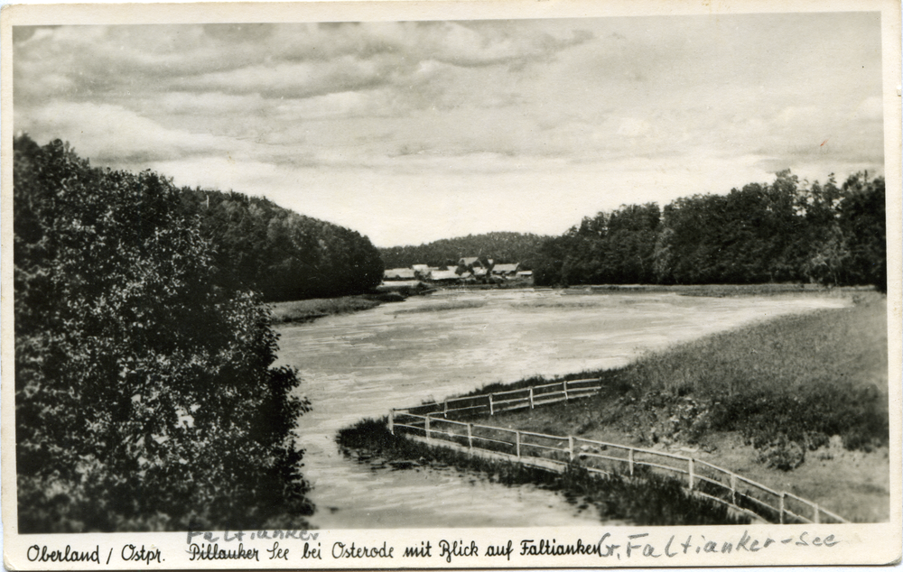 Faltianken, Pillauker See, Ortsansicht von Pillauken aus