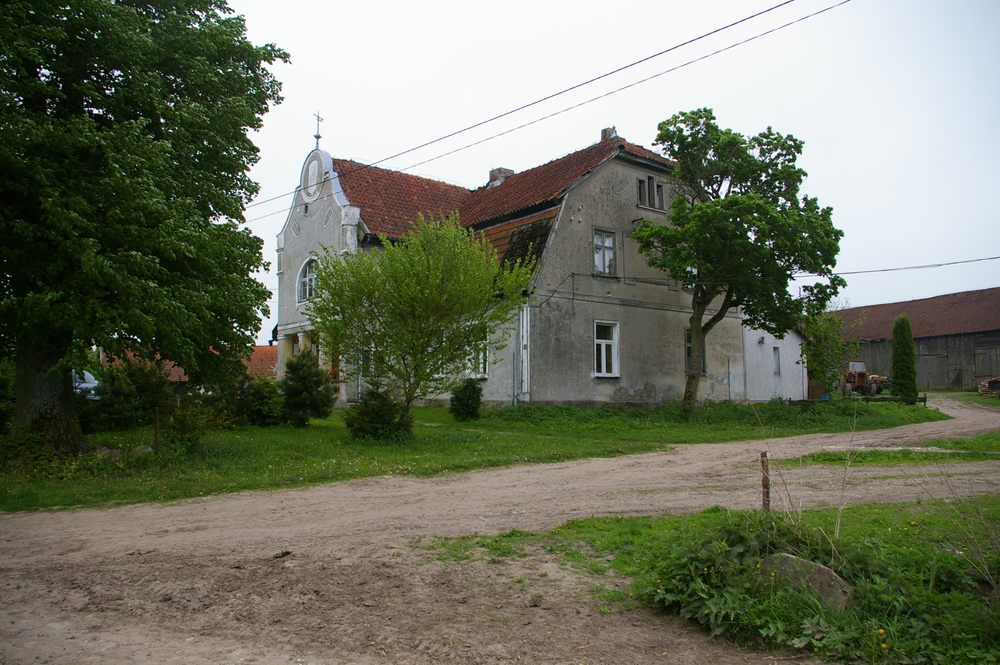 Gauden (Gaudyny), ehem. Hof Geschwister Prothmann, Gutshaus