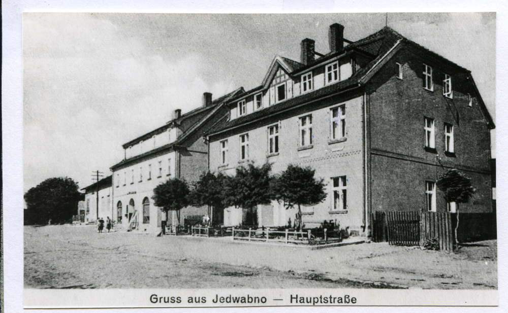 Jedwabno,  Hauptstraße