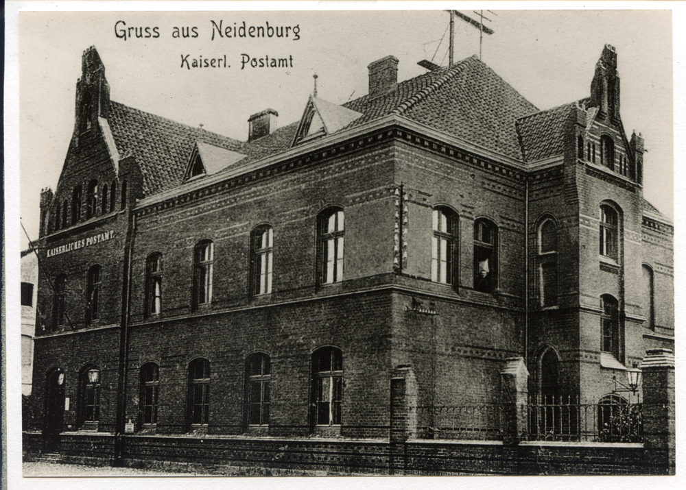 Neidenburg, Stadt, Postamt