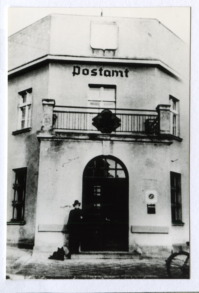Soldau (Działdowo), Postamt, Eingang