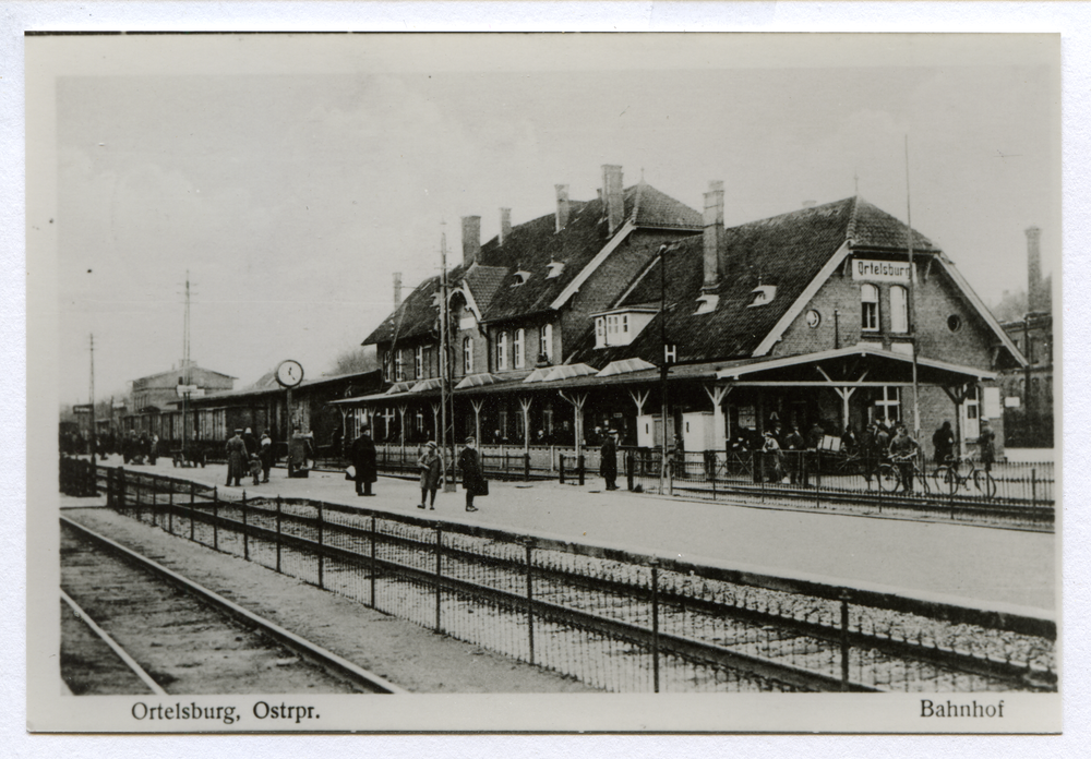 Ortelsburg, Stadt, Bahnhof