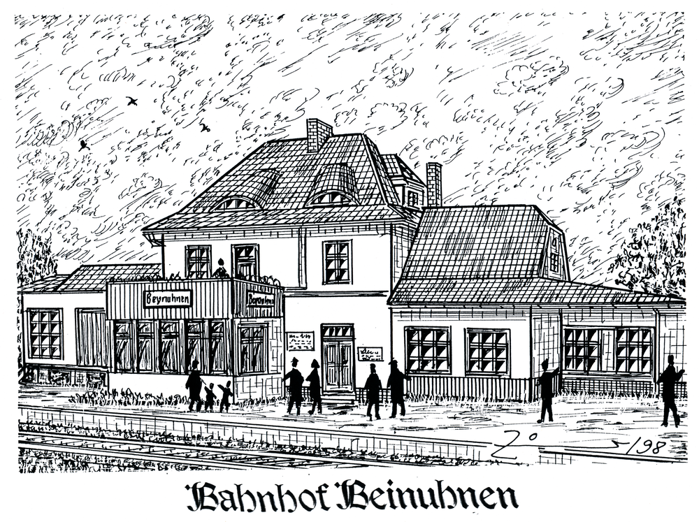 Beynuhnen, Bahnhof