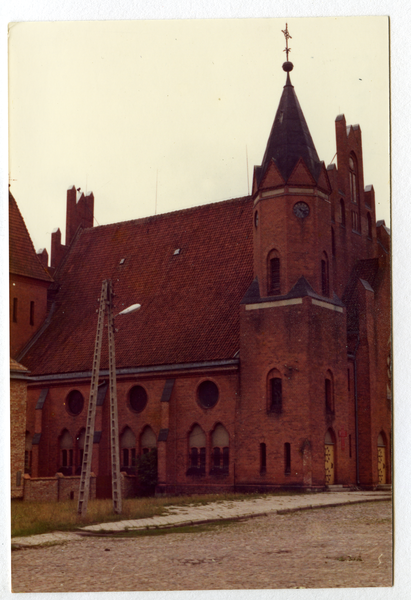 Liebemühl (Miłomłyn), Kath. Kirche, Teilansicht