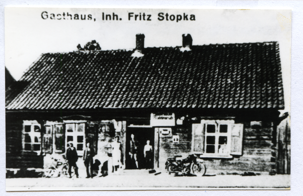 Schwarzenofen, Gasthaus Fritz Stopka und Poststelle