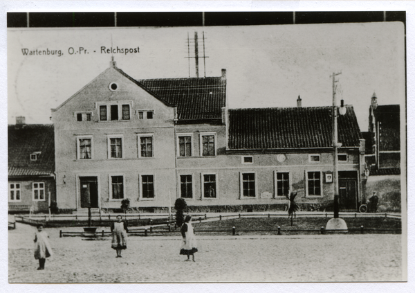 Wartenburg Kr. Allenstein, Stadt, Postamt