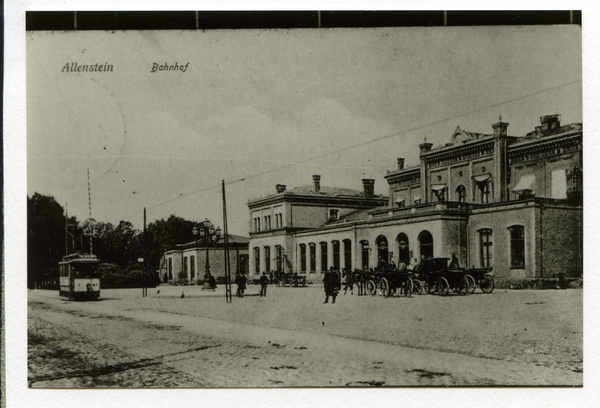 Allenstein, Bahnhof