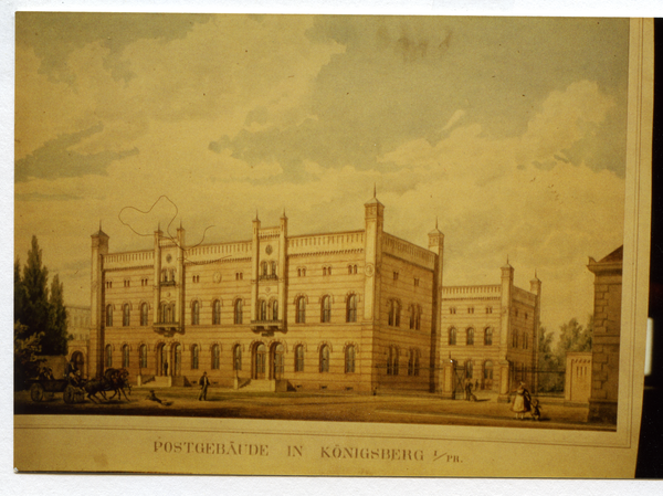 Königsberg (Pr.), Postgebäude (Postamt)