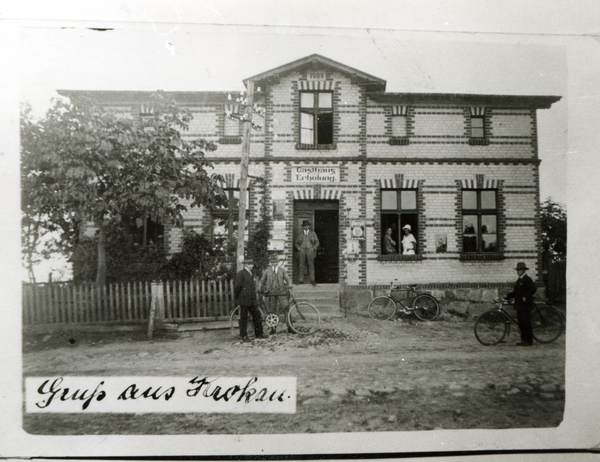 Krokau Kr. Neidenburg, Gasthaus/ Kolonialwaren und Postagentur Wilhelm Skuza