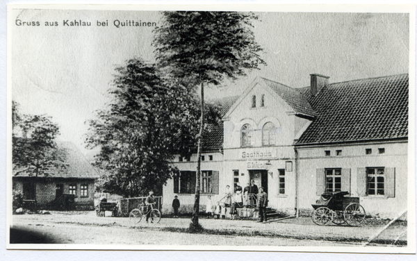 Kahlau, Gasthaus und Postagentur