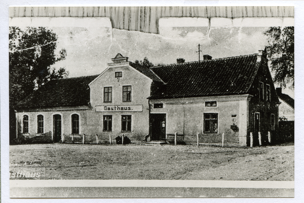 Wernegitten, Gasthaus Eduard Groß mit Poststelle