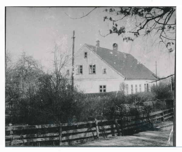 Gallingen Kr. Bartenstein, Das alte Schulhaus von NW