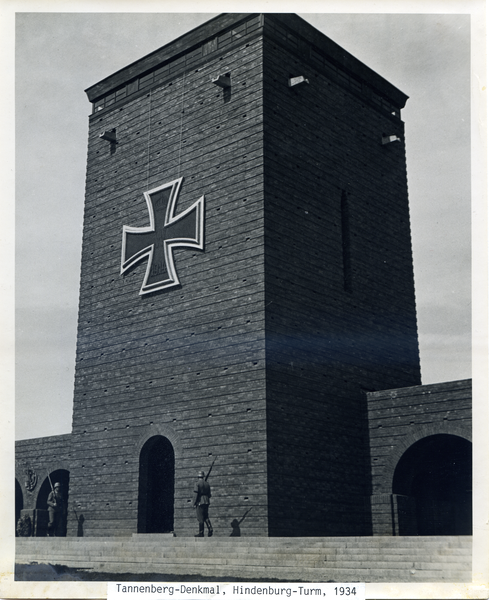 Hohenstein Kr. Osterode, Tannenberg-Nationaldenkmal, Hindenburg-Turm