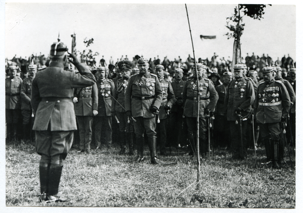 Hohenstein Kr. Osterode, Einweihung des Denkmals für das Hindenburg-Regiment (IR 147)