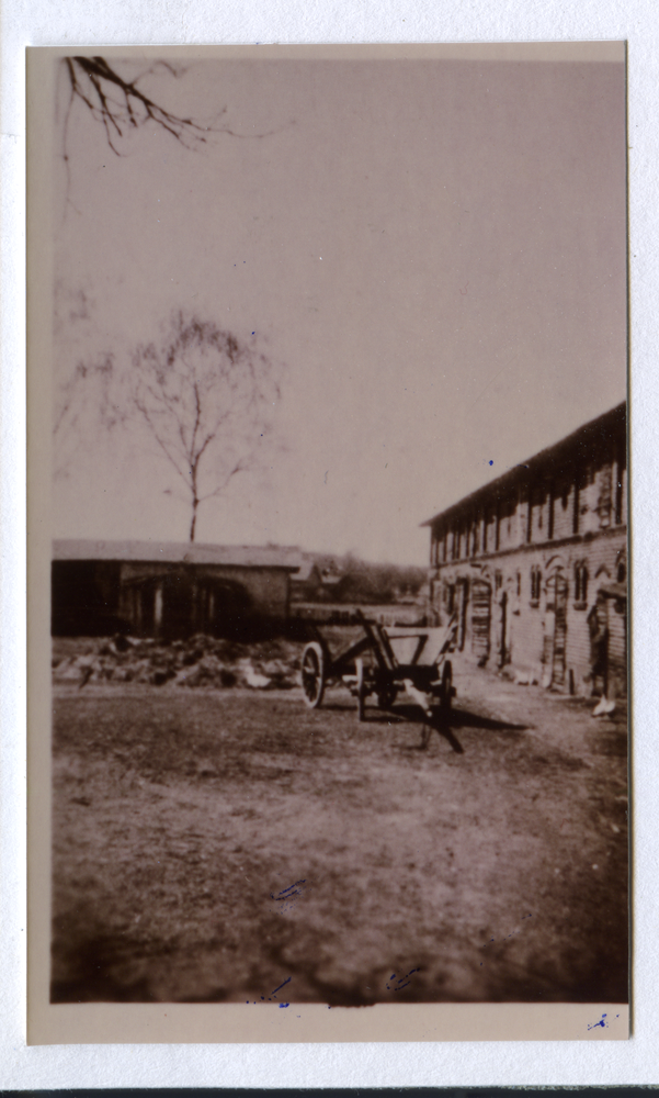 Locken, Gehöft Graw, vom Wohnhaus aus gesehen