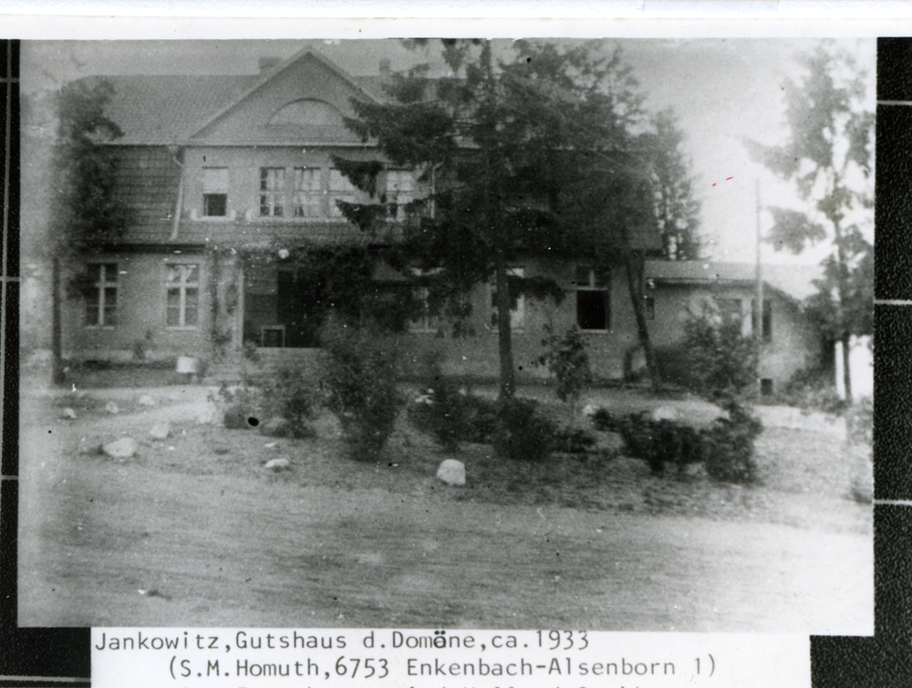 Jankowitz, Gutshaus der Domäne