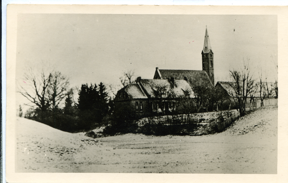 Schmückwalde, Ev. Kirche (Winteraufnahme)