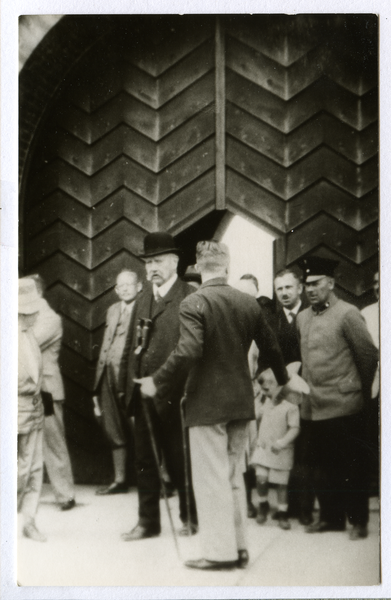 Hohenstein Kr. Osterode, Besuch des Reichspräsidenten von Hindenburg am Tannenberg-Nationaldenkmal