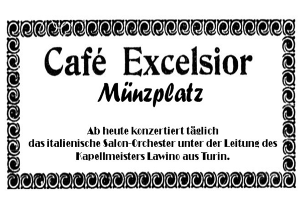 Königsberg (Pr.), Münzplatz, Cafe Excelsior