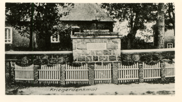 Marwalde, Kriegerdenkmal