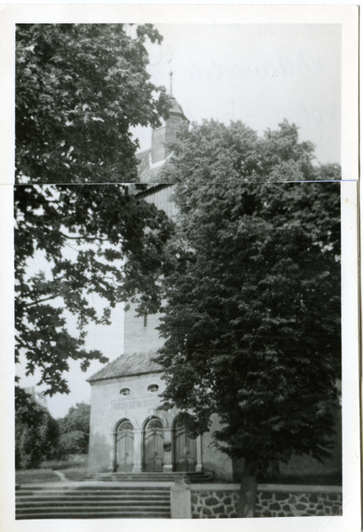 Marwalde (Marwałd),  Ev. Kirche