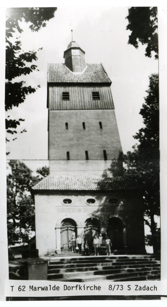 Marwalde (Marwałd),  Ev. Kirche