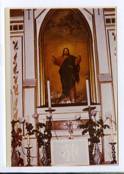 Mühlen (Mielno),  Heutige kath. Kirche, Altar