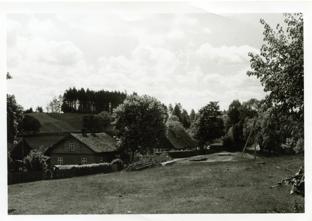 Seebude, Blick auf ein Gehöft