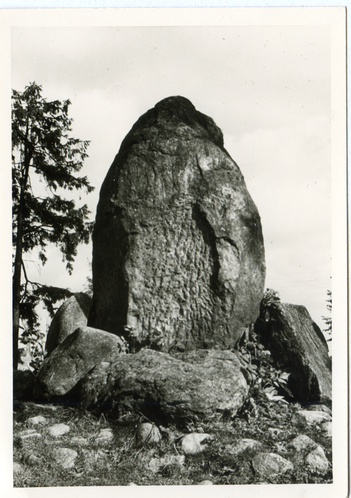 Tannenberg Kr. Osterode (Stębark), Ehem. dt. Gedenksteins des Hochmeisters Ulrich von Jungingen (Hochmeisterstein)