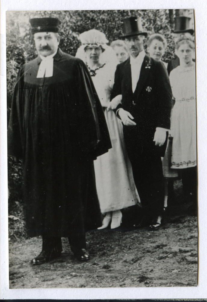 Tannenberg Kr. Osterode, Tannenberg Kr. Osterode, Hochzeit Otto Giesbrecht mit Margaretha von Hassel