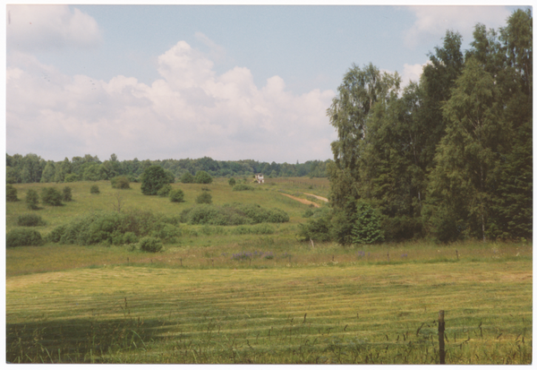 Wehrwalde (Фокино), Grenzgebiet an der Chaussee Angerburg - Insterburg, Blick nach links