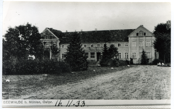 Seewalde Kr. Osterode, Gutshaus