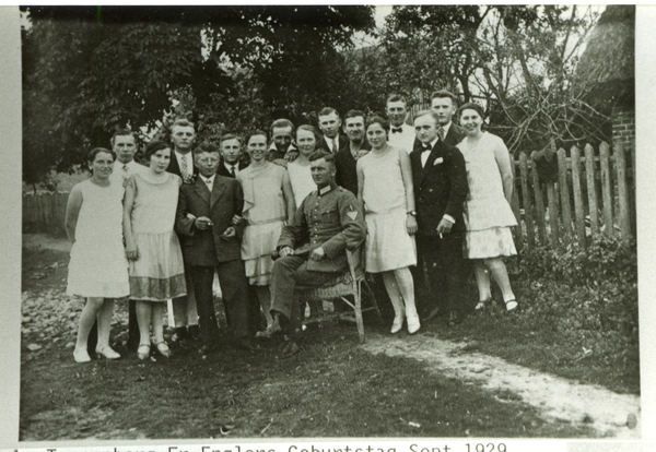 Tannenberg Kr. Osterode, Frl. Englers Geburtstag