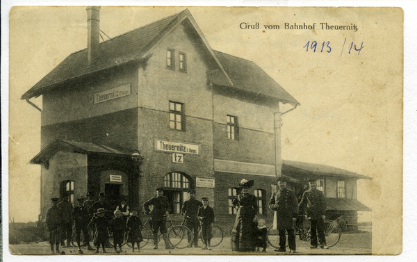 Theuernitz, Bahnhof