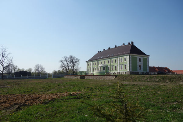 Weedern Kr. Angerapp (Суворовка), Gut Zitzewitz, Gutshaus, Gartenseite