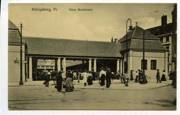 Königsberg (Pr.), Neue Markthalle