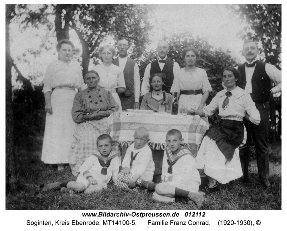 Soginten, Familie Franz Conrad