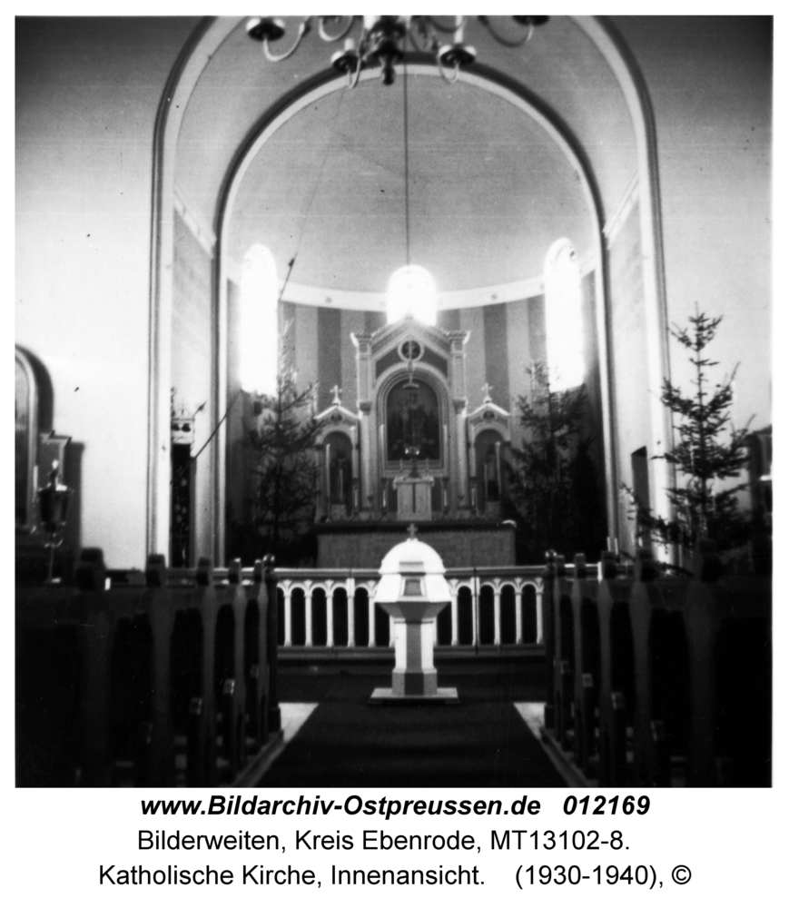 Bilderweiten, Katholische Kirche, Innenansicht