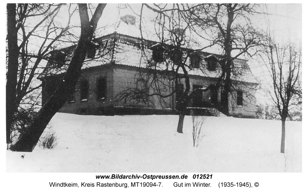 Windtkeim, Gutshaus, Winter