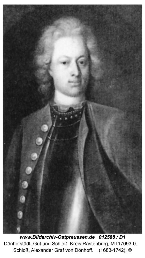 Dönhofstädt, Schloß, Alexander Graf von Dönhoff