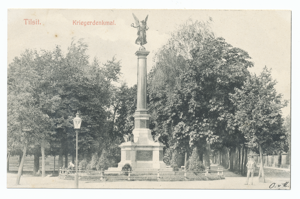 Tilsit, Kapellenweg, Kriegerdenkmal 1870-71