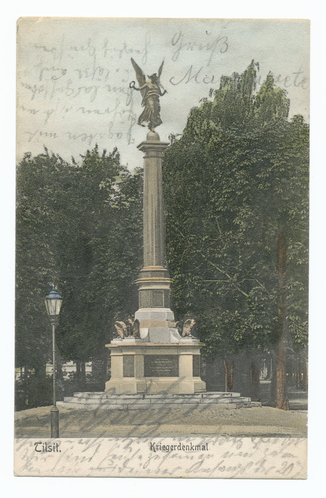 Tilsit, Kapellenweg, Kriegerdenkmal 1870-71