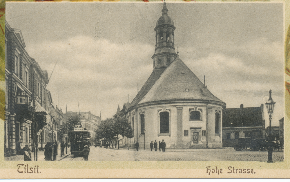 Tilsit, Christuskirche (Landkirche, Litauische Kirche), Blick von Osten