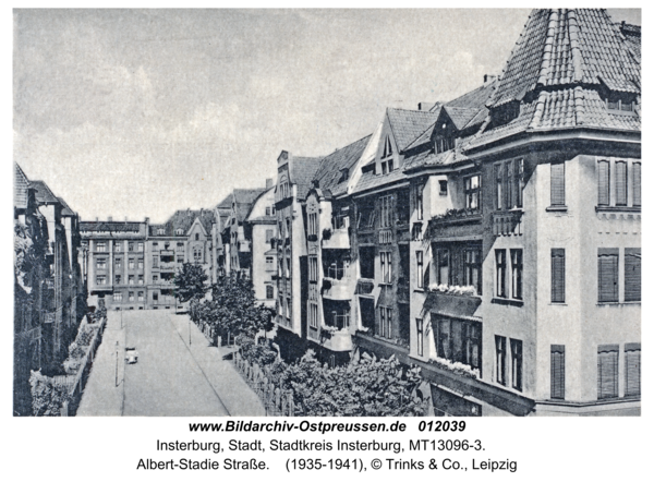 Insterburg, Albert-Stadie Straße