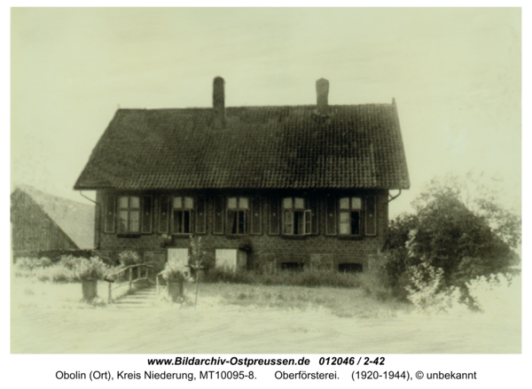 Obolin (Ort), Oberförsterei