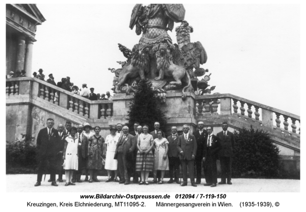 Kreuzingen, Männergesangverein in Wien