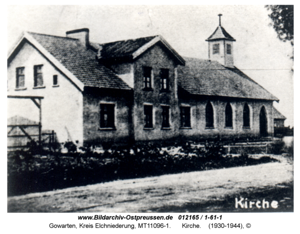 Gowarten, Kirche