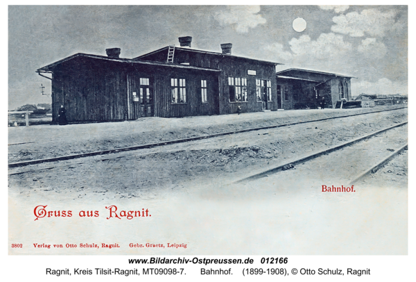 Ragnit, Bahnhof