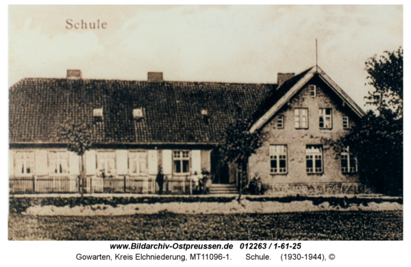 Gowarten, Schule